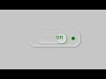 how to make Neumorphism toggle switch button with css