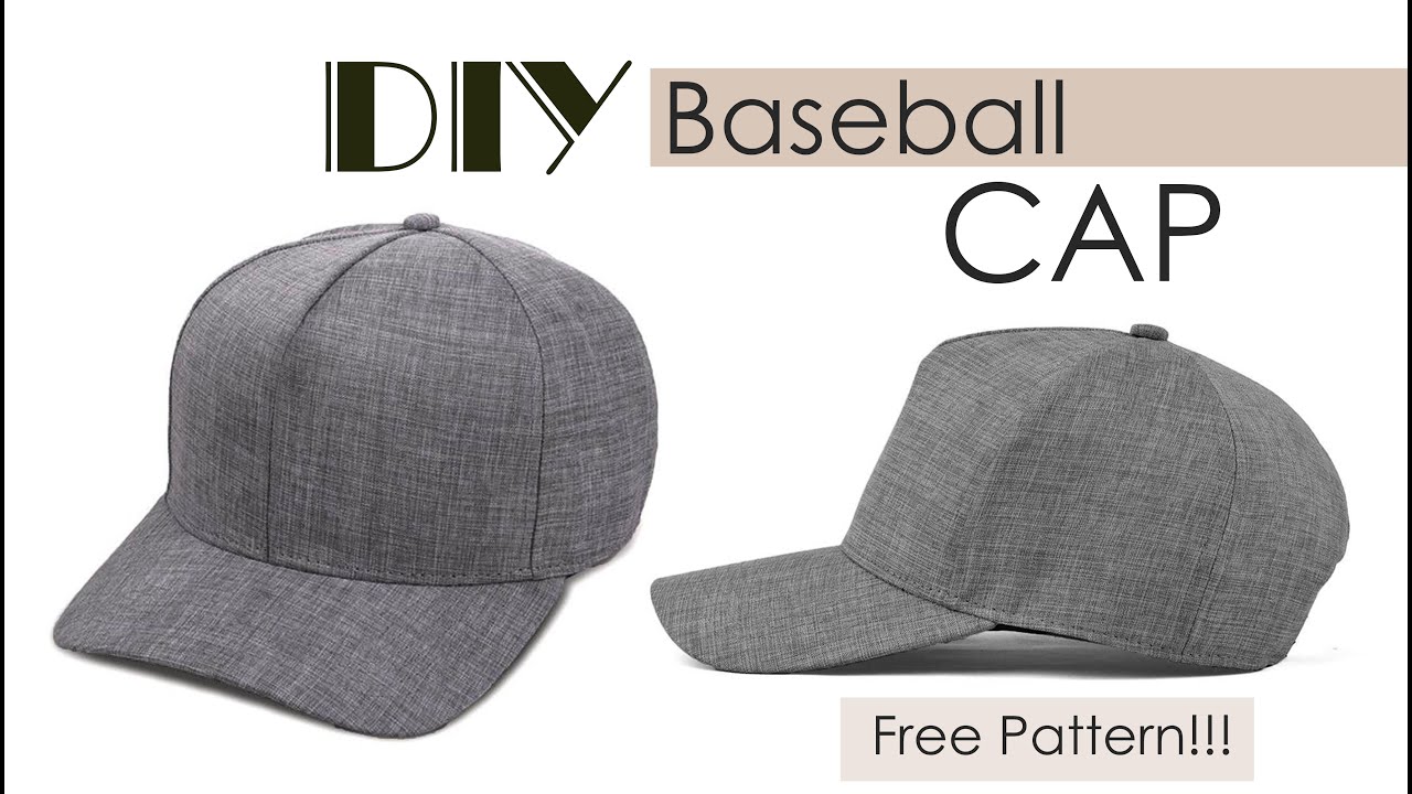 Printable Baseball Cap Pattern King Printables