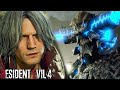 Dante vs Vergil in Resident Evil 4 Remake