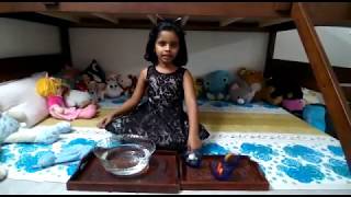 Science experiment for young kids with Pavika