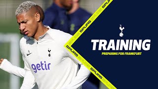 Spurs prepare for Frankfurt in the Champions League | TRAINING