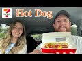 Unique Food Review! | Eating at 7 Eleven Gas Station in Mount Dora, FL | Hot Dog & Feastable