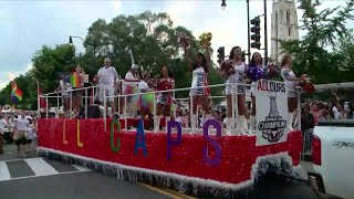 WASHINGTON PRIDE: Thousands take part in the Pride march in Washington, D.C.