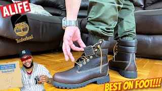 LACING TIMBERLAND ALIFE 7.5 HAZEL HIGHWAY BOOTS \u0026 BEST ON FOOT!