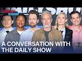 Jon Stewart & Team Talk AI, Fox News, the Writing Process and MAGA Rallies – FYC | The Daily Show