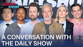 Jon Stewart & Team Talk AI, Fox News, the Writing Process and MAGA Rallies – FYC | The Daily Show