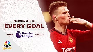 Every Premier League goal from Matchweek 15 (2023-24) | NBC Sports