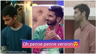 Oh penne penne Anirudh version😍|Don't miss it!| Birthday special| #hbdanirudh|