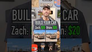 Who Can Build The Better Car With $20? #shorts #car #accessories #games #funny