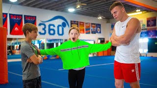 Kid Vs Adult Extreme Gymnastics Competition