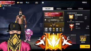 Global top 1 grandmaster season 19  free fire Rahul  gamer 65