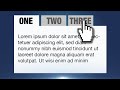 How to Create Tabs with only HTML & CSS
