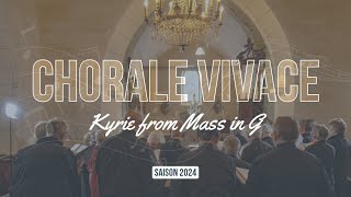 Chorale Vivace | Kyrie from Mass in G- Schubert | Église Saint Simeon | June 2024