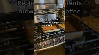 Coffee Brownie Prank On Dad!