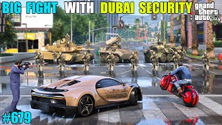 GTA 5 : MICHAEL ENDS DUBAI SHEIKH WITH BODYGUARDS | GTA 5 GAMEPLAY #679