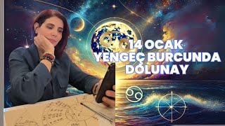 14 Ocak Yengeç Dolunayı @AstrologDilekKorhan