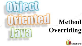 48 Java Method Overriding Theory |