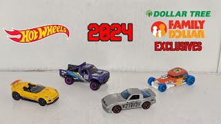 2024 Hot Wheels Dollar Tree / Family Dollar Exclusives Unboxing And Review