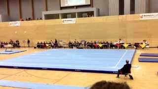 Sebastian Krimmer (Gymnast) NTC_2015_Saarbrücken Floor Exercise