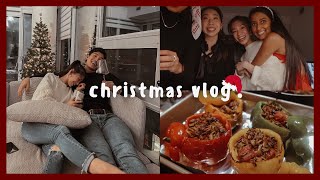 VLOGMAS🎄| MY CHRISTMAS WEEKEND🎅🏼 CELEBRATING WITH FRIENDS🥂 EXCHANGING PRESENTS🎁