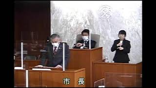 令和４年第１回定例会　３月１日②　行政報告等・施政方針・代表質問（1日目）