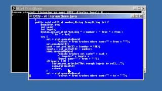 Lesson13 A Transaction Example | JAVA J2EE Tutorials