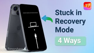 Top 4 Ways to Fix iPhone Stuck in Recovery Mode(iOS 17 Supported)