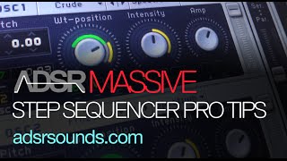 Step Sequencer Pro Tips - NI Massive