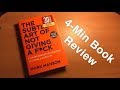 4-Min Book Review: The Subtle Art of Not Giving A F*ck by Mark Manson