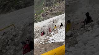 Glacier Fall In Hemkund Uttarakhand #uttarakhand #weather #kirantummala