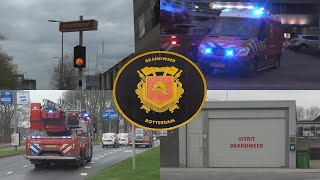 Alle kazernes van de Rotterdamse brandweer