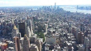 Empire State Building - Video & Pics Overlooking Manhattan New York - HD