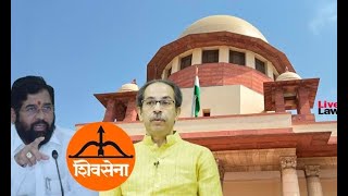 Supreme Court- LIVE- Constitution Bench Led by CJI DY Chandrachud- Shivsena. Vs Shivsena