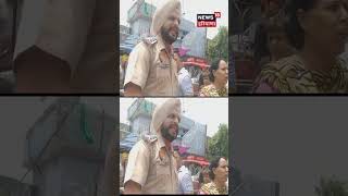 #shorts | ਧਾਕੜ ਪੁਲਿਸ ਅਫ਼ਸਰ ਦੀ ਔਰਤ ਨਾਲ ਤਿੱਖੀ ਬਹਿਸ | Punjab Police | Batala Clash News | N18S