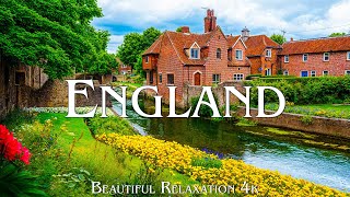 England 4K - Discovering the Charming England Beauty With Relaxing Music  - 4K Nature Video UHD