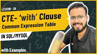 Adv. SQL WITH Clause | How to write SQL Queries using WITH Clause | SQL CTE Common Table Expression