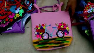 পাটের তৈরি চমৎকার ডিজাইনের সব ব্যাগ কালেকশন | ribbon craft jute bag