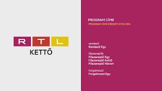 (REMAKE) - RTL Kettő program vége 2022