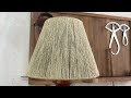 making a wooden table lamp with padauk wood