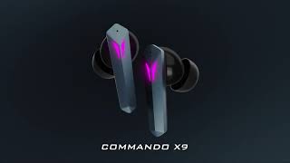 Mivi Commando X9 - Gaming TWS with Aurora lights on Case \u0026 DuoPods || Order Now