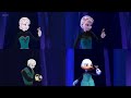 frozen let it go anime vs original vs male version vs donald duck animation