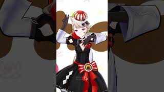 〖原神 : Genshin Impact MMD／4K／60FPS』しかのこのこのここしたんたん『Lyney \u0026 Lynette \u0026 Arlecchino \u0026 Freminet』#shorts #原神