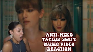 ANTI-HERO TAYLOR SWIFT MUSIC VIDEO REACTION! HI!