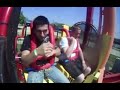 guy pukes on ride