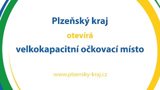 Prohlídka velkokapacitního očkovacího místa na Vejprnické v Plzni