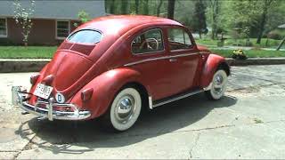 1956 VW Beetle Oval Window