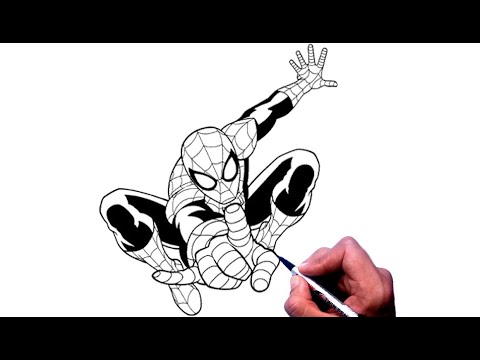 How To Draw Spider Man Step By Step Drawing Tutorial Youtube How To Draw Spider Man Step By Step Drawing Tutorial Youtube