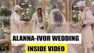 INSIDE VIDEO : Alanna Panday & Ivor McCray Take 7 Pheras at traditional wedding ceremony