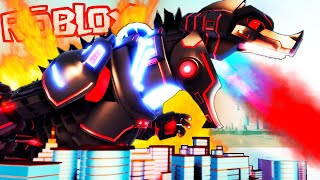 ROBLOX READY PLAYER ONE MECHA GODZILLA DESTROYS CITY