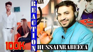 Reacting to Latest tiktok Hussain &  Rabeeca Cute Moments  2021